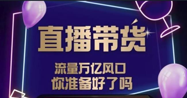 【副业2944期】如何做直播带货赚钱：DY赋能系统星课程，直播流量万亿风口